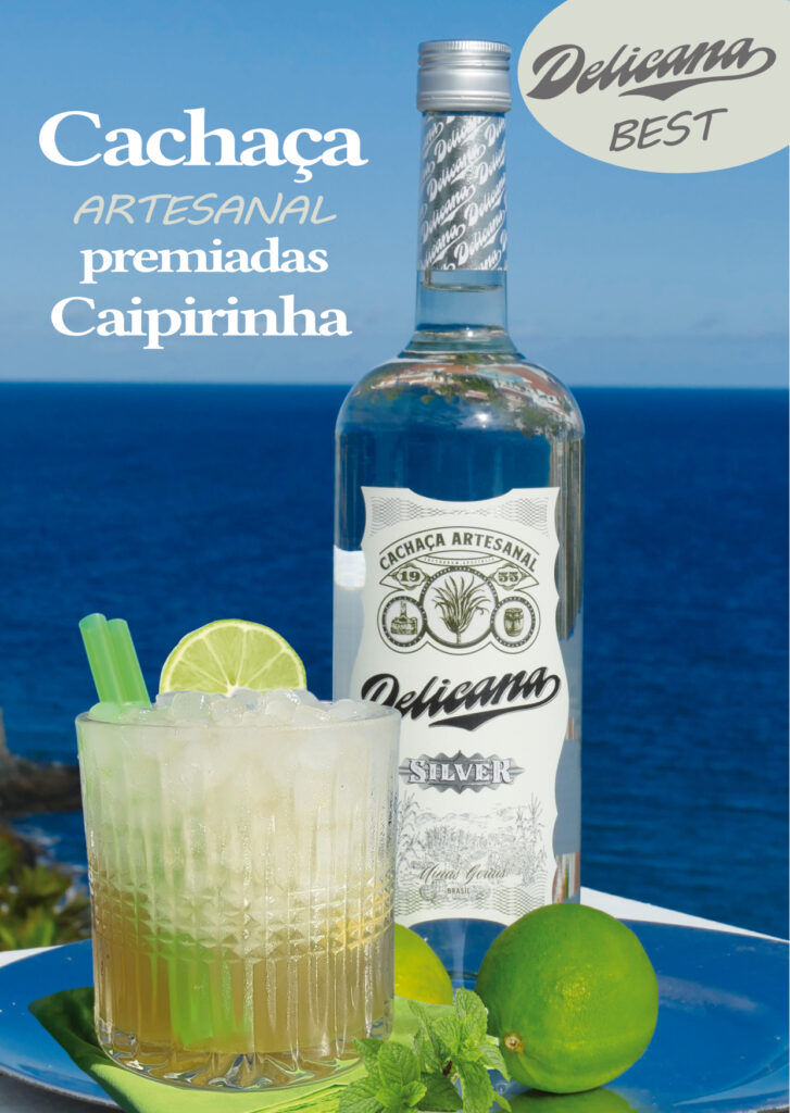 Cachaca Delicana Silver - Caipirinha